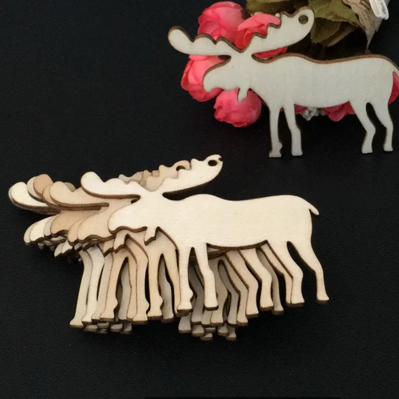 10 Pcs /lot Christmas Tree Decoration Painted Wood Elk Pendant Xmas Decor Ornaments Christmas Decorations for Home
10 Pcs /lot Christmas Tree Decoration Painted Wood Elk Pendant Xmas Decor Ornaments Christmas Decorations for Home