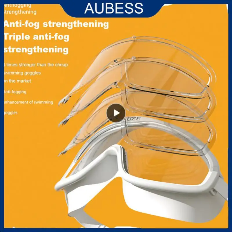 Simple Headband Adjustment Ski Glasses Soft Pad Swimming Glasses Anti-fog Swimming Goggles Water Sport Equipment Practical
Simple Headband Adjustment Ski Glasses Soft Pad Swimming Glasses Anti-fog Swimming Goggles Water Sport Equipment Practical