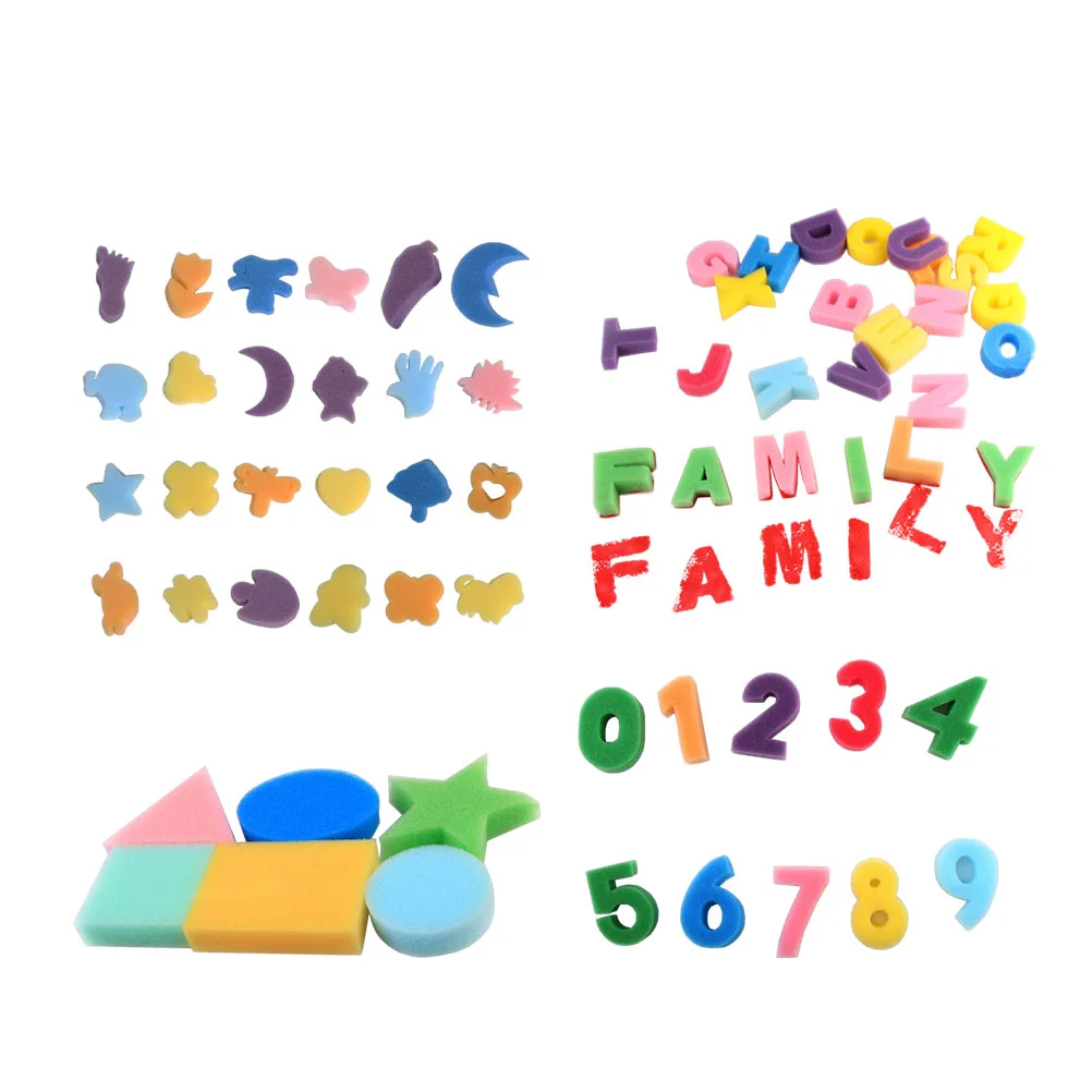 64pcs Children Painting Sponges Kids Art Painting Sponge Brushes Sponge Brush Seals
64pcs Children Painting Sponges Kids Art Painting Sponge Brushes Sponge Brush Seals