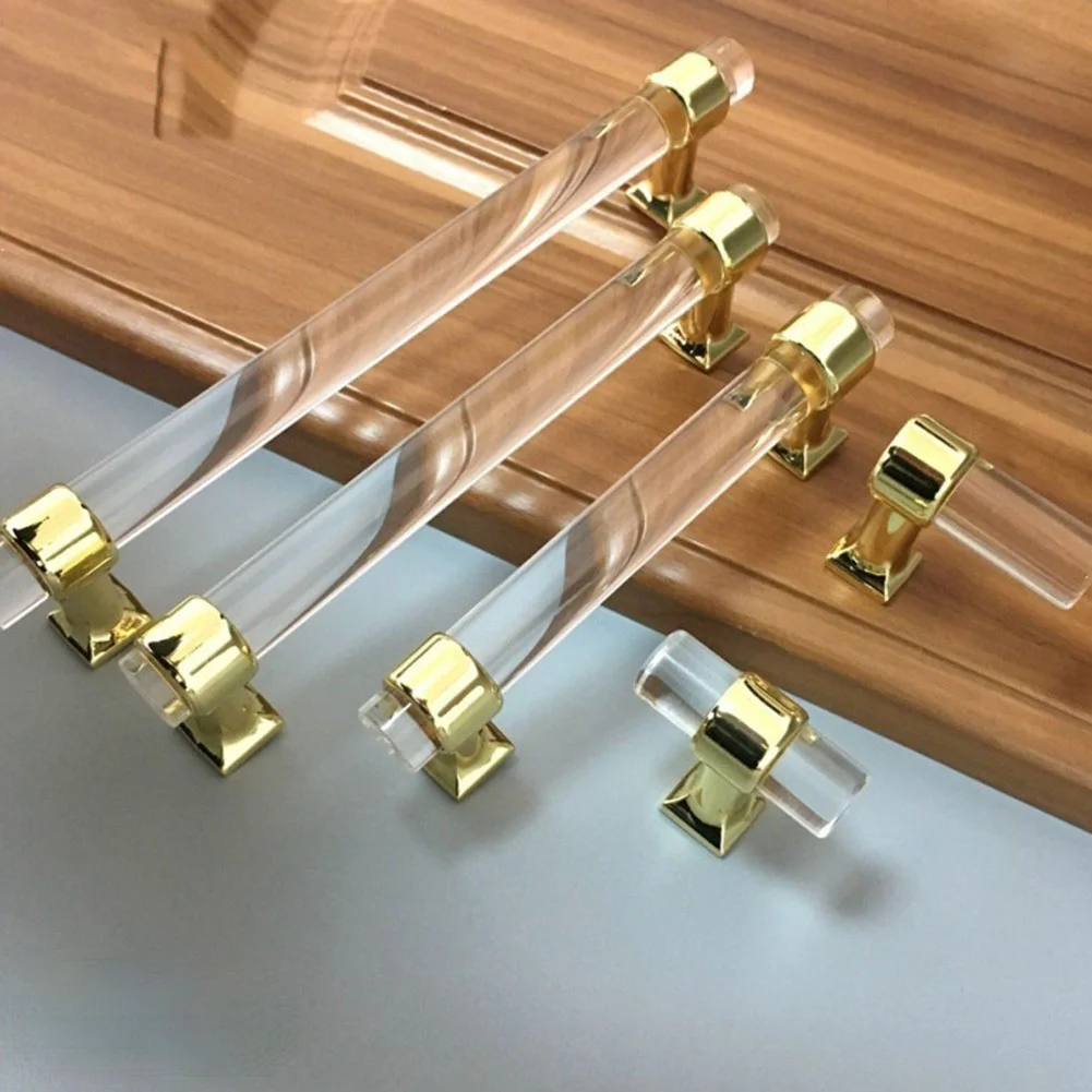 Acrylic Door Pull Knob Drawer Cabinet Cupboard Furniture Door Handle Gold Crystal Handle Pulls Hardware Home Decor
Acrylic Door Pull Knob Drawer Cabinet Cupboard Furniture Door Handle Gold Crystal Handle Pulls Hardware Home Decor