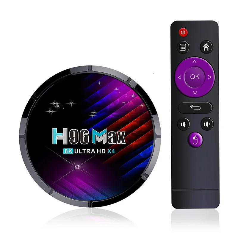 H96 MAX 4GB 64GB Smart TV Box Android 11.0 2.4G/5G Wifi TVBOX 8K H96MAX Media player Set Top Box STB 4GB 32GB 2GB 16GB HD IPTV
H96 MAX 4GB 64GB Smart TV Box Android 11.0 2.4G/5G Wifi TVBOX 8K H96MAX Media player Set Top Box STB 4GB 32GB 2GB 16GB HD IPTV