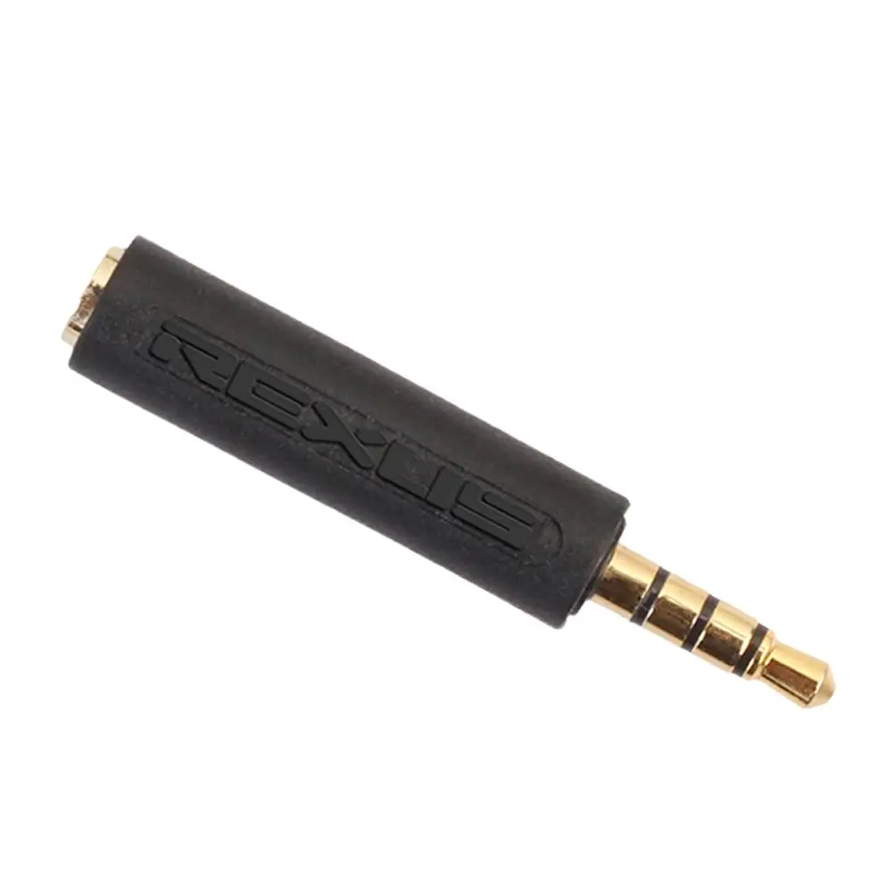 3.5mm Black Rubber Earphone Converter Adapter Cable Universal OMTP to CTIA or CTIA to OMTP Male to Female Earphone Converter
3.5mm Black Rubber Earphone Converter Adapter Cable Universal OMTP to CTIA or CTIA to OMTP Male to Female Earphone Converter