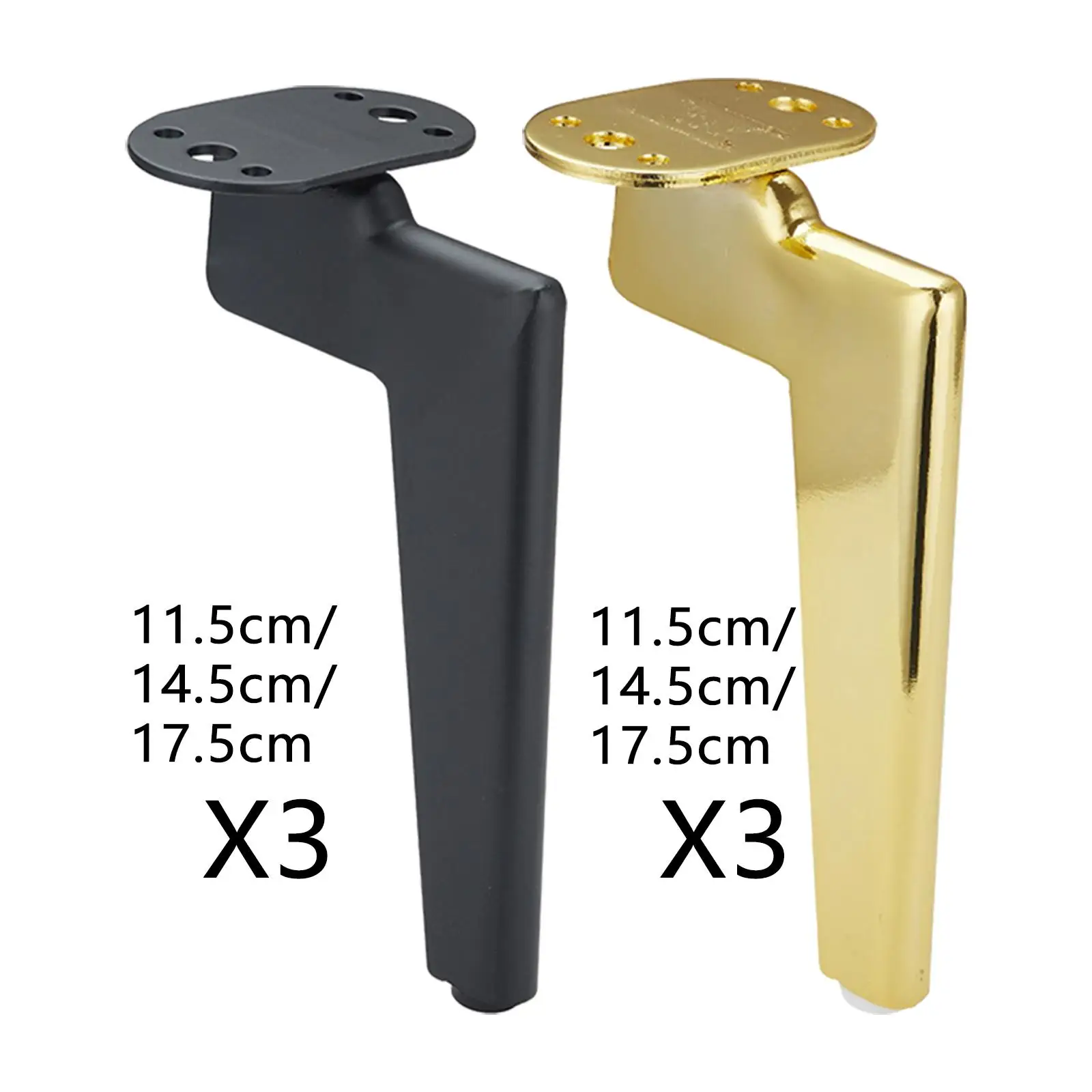 Set of 4 Iron Furniture Legs Decorative Sofa Legs Replaceable Parts for Bookcase Couch Furniture Cupboard Table
Set of 4 Iron Furniture Legs Decorative Sofa Legs Replaceable Parts for Bookcase Couch Furniture Cupboard Table