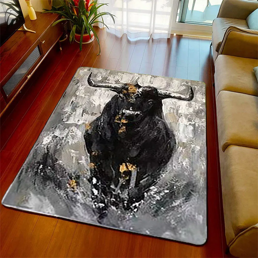 Spanish Bullfighting Matador Carpet Cattle Animal Rugs Sofa Decor Non-slip Mat Home Artped
Spanish Bullfighting Matador Carpet Cattle Animal Rugs Sofa Decor Non-slip Mat Home Artped