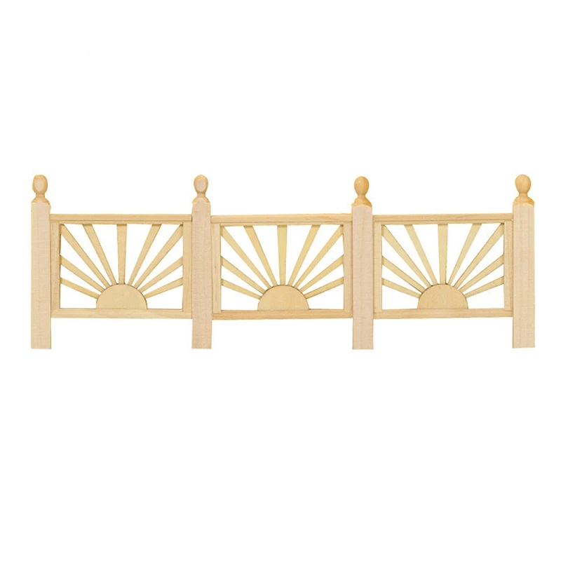 1/12 Dollhouse Mini Furniture Balcony Handrail Mini Scene Model Modern Wood Fence Accessories
1/12 Dollhouse Mini Furniture Balcony Handrail Mini Scene Model Modern Wood Fence Accessories