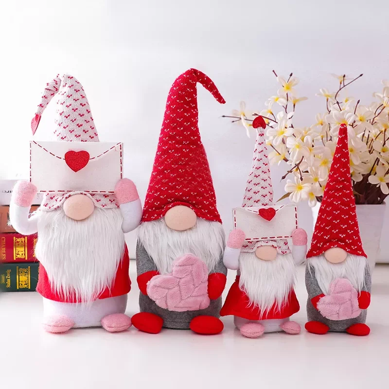 Valentines Day Faceless Doll Ornament Nordic Gnome Old Man Doll Valentine's Day for Home Decoration Valentines Day Gifts Toy
Valentines Day Faceless Doll Ornament Nordic Gnome Old Man Doll Valentine's Day for Home Decoration Valentines Day Gifts Toy