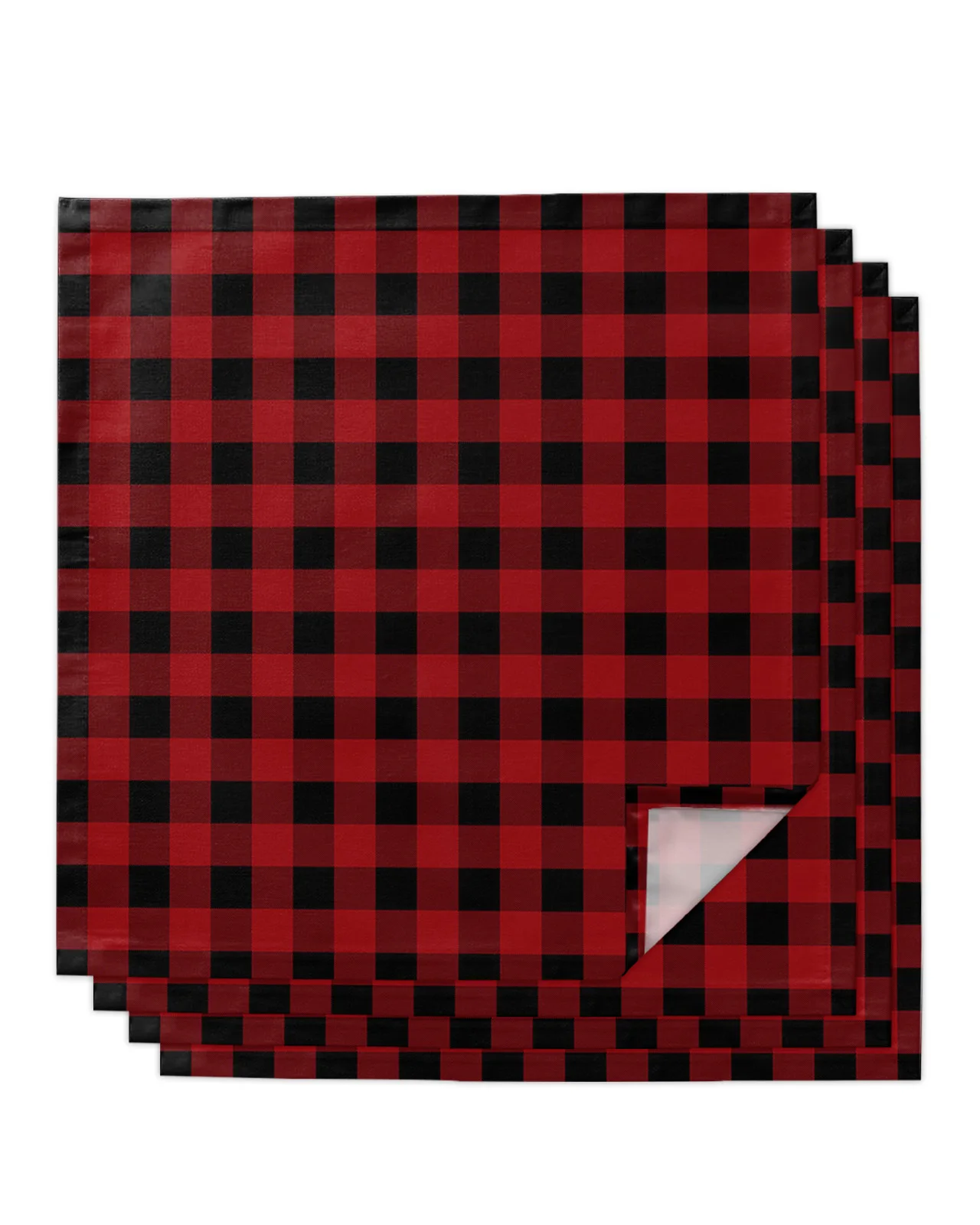4pcs Pastoral Style Black And Red Plaid Square 50cm Table Napkin Wedding Decoration Table Cloth Kitchen Dinner Serving Napkins
4pcs Pastoral Style Black And Red Plaid Square 50cm Table Napkin Wedding Decoration Table Cloth Kitchen Dinner Serving Napkins