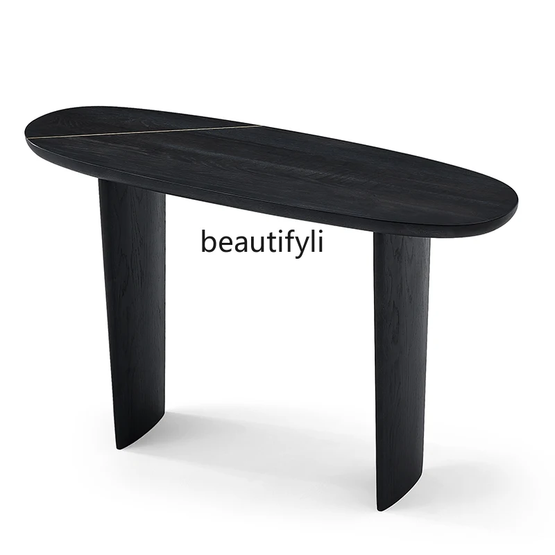 zq Nordic Solid Wood Console Tables Modern Minimalist Silent Style Altar Light Luxury a Long Narrow Table Italian Black Console
zq Nordic Solid Wood Console Tables Modern Minimalist Silent Style Altar Light Luxury a Long Narrow Table Italian Black Console