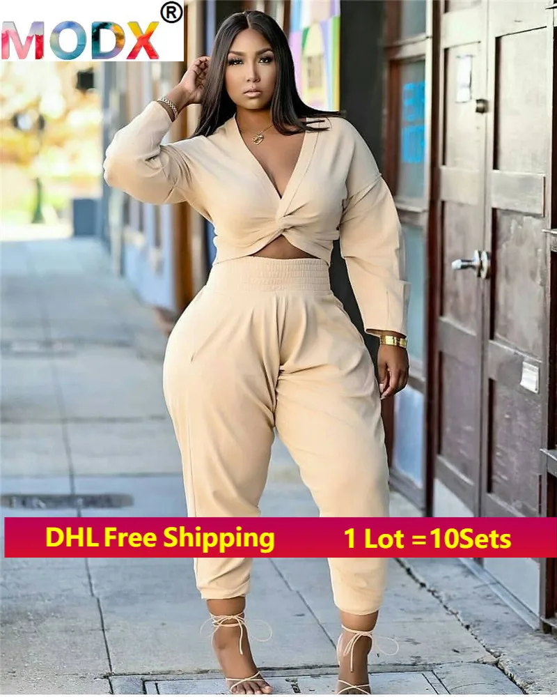 Women Tracksuit Hoodie and Jogger Set Crop Top+loose Pants Solid Casual Two Piece Long Sleeve Matching Outfits 5723
Women Tracksuit Hoodie and Jogger Set Crop Top+loose Pants Solid Casual Two Piece Long Sleeve Matching Outfits 5723