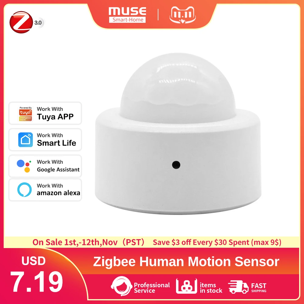 Tuya Zigbee Human Motion Sensor Pir Motion Sensor For Led Lights Home Security Detector Smart Life Works With Alexa Google Home
Tuya Zigbee Human Motion Sensor Pir Motion Sensor For Led Lights Home Security Detector Smart Life Works With Alexa Google Home