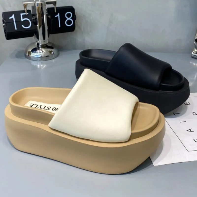 Fashion High Heels Women Slippers Summer Sandals Casual Platform Shoes 2023 New Chunky Flip Flops Open Toe Shoes Pumps Slides
Fashion High Heels Women Slippers Summer Sandals Casual Platform Shoes 2023 New Chunky Flip Flops Open Toe Shoes Pumps Slides