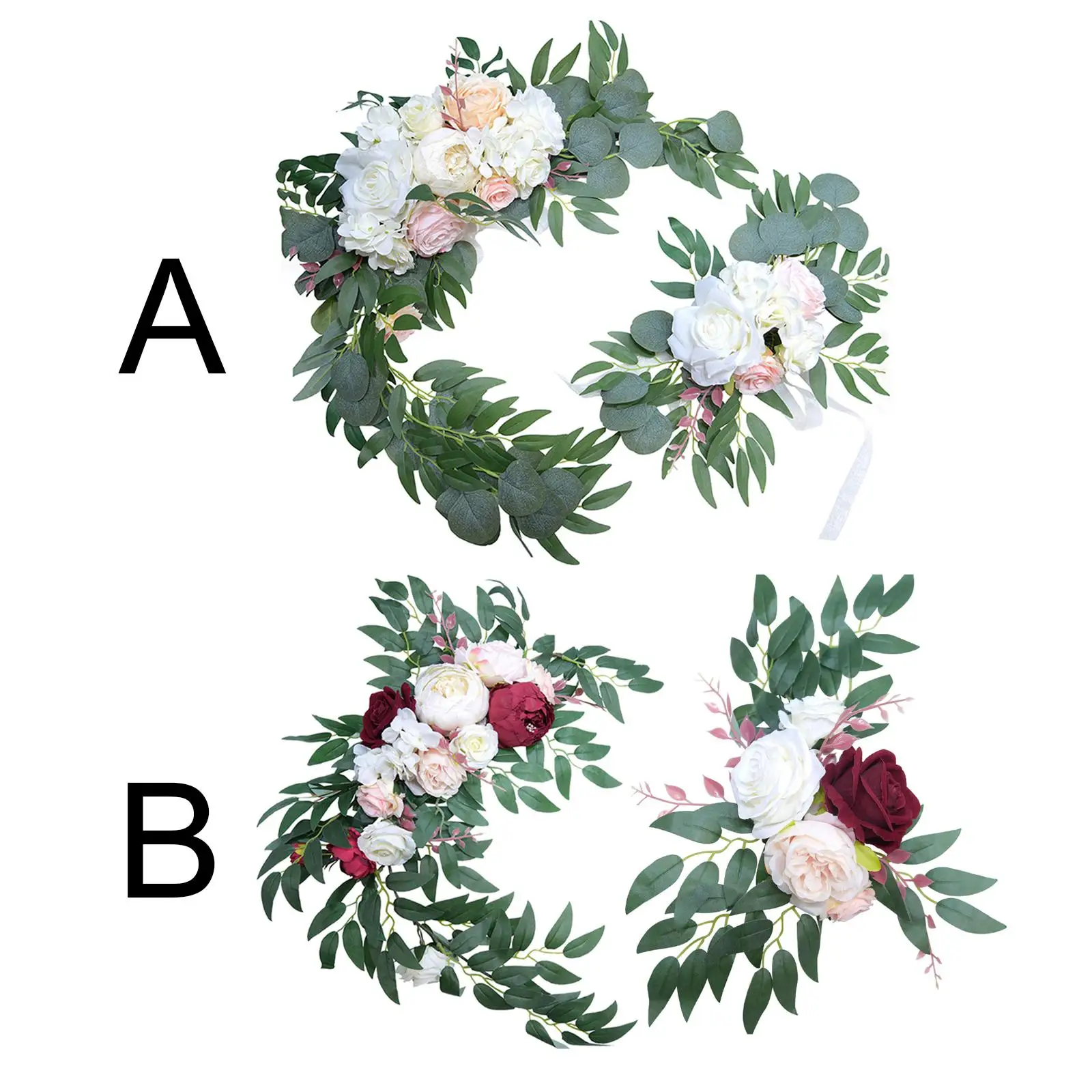 2 Pcs Artificial Peony Flower Swag Fake Silk Table Runner Centerpiece Garland for Arch Front Door Photography Props Decor
2 Pcs Artificial Peony Flower Swag Fake Silk Table Runner Centerpiece Garland for Arch Front Door Photography Props Decor