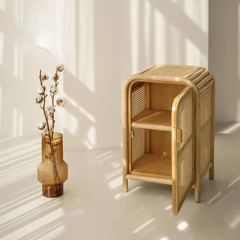 GY Japanese Rattan Bedside Table Simple Mini Real Rattan Locker Bed & Breakfast Single Door Sofa Small Side Cabinet
GY Japanese Rattan Bedside Table Simple Mini Real Rattan Locker Bed & Breakfast Single Door Sofa Small Side Cabinet