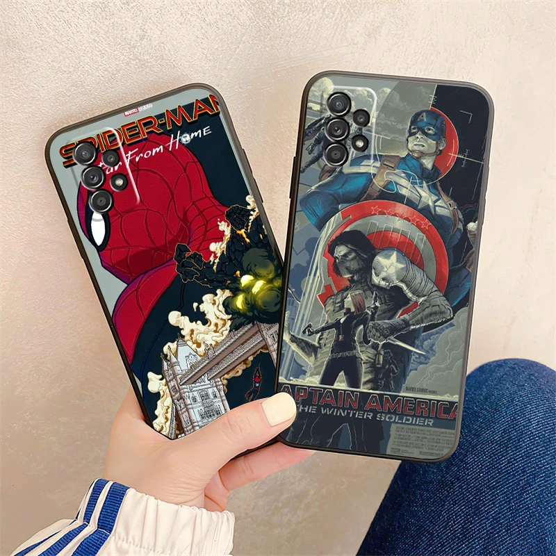 Marvel Spiderman Phone Cases For Samsung Galaxy S20 FE S20 Lite S8 Plus S9 Plus S10 S10E S10 Lite M11 M12 Coque Soft TPU
Marvel Spiderman Phone Cases For Samsung Galaxy S20 FE S20 Lite S8 Plus S9 Plus S10 S10E S10 Lite M11 M12 Coque Soft TPU