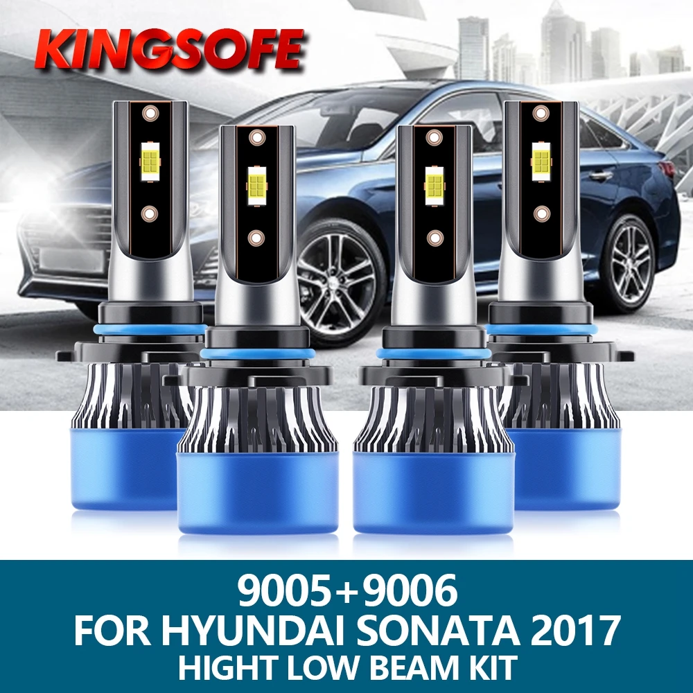 Опера 4Pcs 9005 HB3 9006 HB4 LED фары 2000LM 110W3570CSP Комплект ламп с высоким и низким лучом для чипов SSP предназначен для современного пункта 2017 Сонатана
Опера 4Pcs 9005 HB3 9006 HB4 LED фары 2000LM 110W3570CSP Комплект ламп с высоким и низким лучом для чипов SSP предназначен для современного пункта 2017 Сонатана