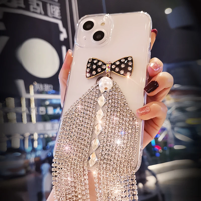 For IPhone 11 12 13 Mobile Phone Case Diamond Protective Case for IPhone 12 13 Pro Max All-inclusive Transparent Protective Case
For IPhone 11 12 13 Mobile Phone Case Diamond Protective Case for IPhone 12 13 Pro Max All-inclusive Transparent Protective Case