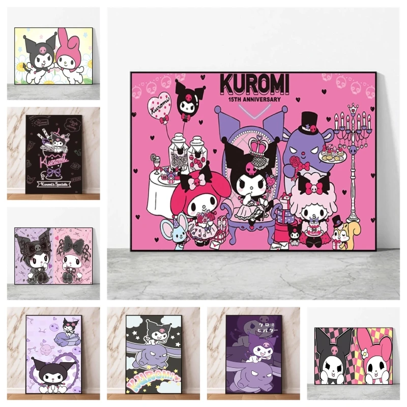Canvas Posters Sanrios Kuromi My Melody lovely Christmas Gifts HD Print Art Prints Modern Home Hanging Decorative Classic
Canvas Posters Sanrios Kuromi My Melody lovely Christmas Gifts HD Print Art Prints Modern Home Hanging Decorative Classic
