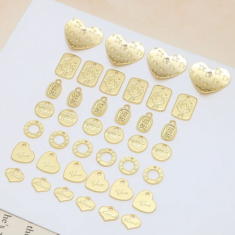 1pcs Blessed Little Boy Card Roman Copper-clad Gold Pendant Diy Handmade Jewelry Earrings Necklace Bracelet Accessories Charms
1pcs Blessed Little Boy Card Roman Copper-clad Gold Pendant Diy Handmade Jewelry Earrings Necklace Bracelet Accessories Charms