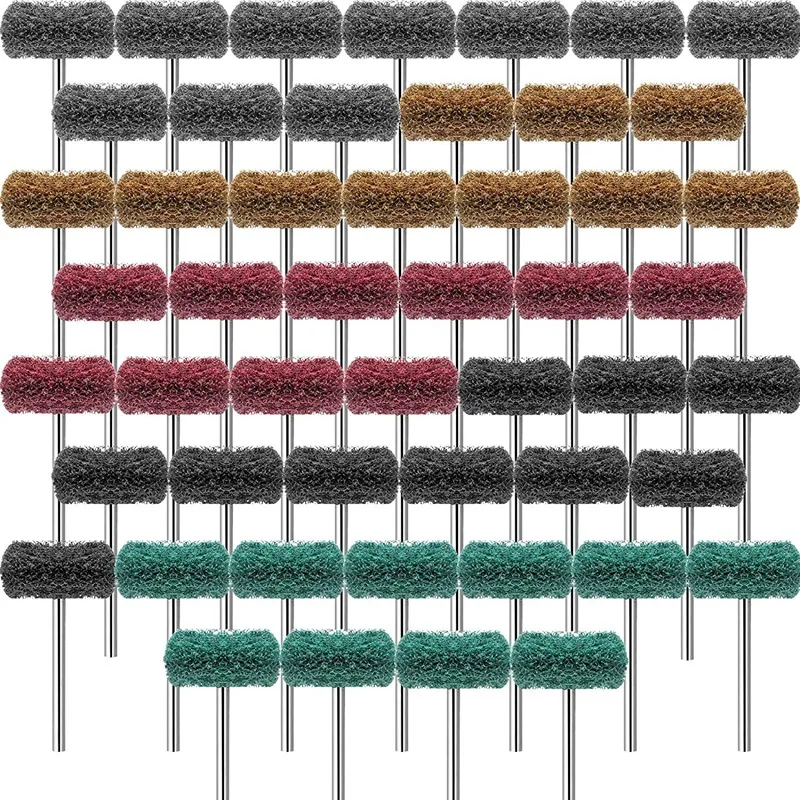 50 Piece 1 Inch Abrasive Wheels Polishing Wheels Abrasive Wheels With 1/8 Inch Shank For Rotary Tools (120-600 Grit)
50 Piece 1 Inch Abrasive Wheels Polishing Wheels Abrasive Wheels With 1/8 Inch Shank For Rotary Tools (120-600 Grit)