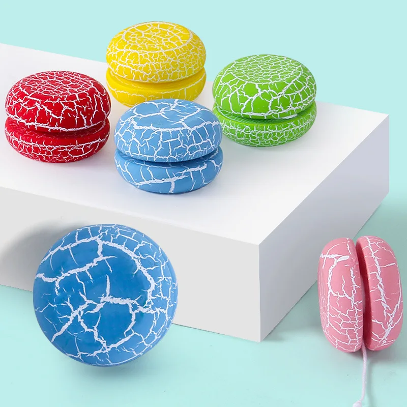 1pc Wooden Colorful Cracked Yo-yo Swing Toy Parent-child Interactive Classic Nostalgic Traditional Toy
1pc Wooden Colorful Cracked Yo-yo Swing Toy Parent-child Interactive Classic Nostalgic Traditional Toy