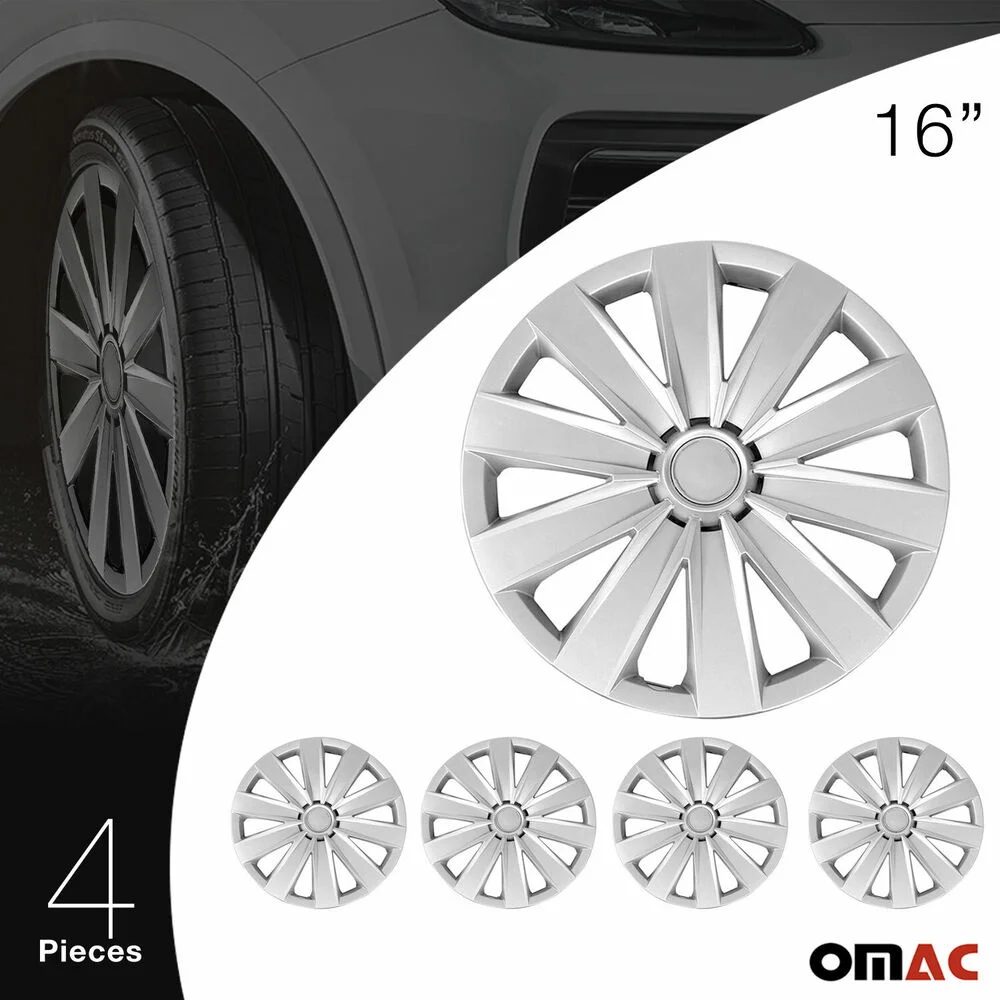 4 Pcs Classic Wheel Cover Guard Hub Caps Durable ABS 16” Silver For Toyota Camry
4 Pcs Classic Wheel Cover Guard Hub Caps Durable ABS 16” Silver For Toyota Camry