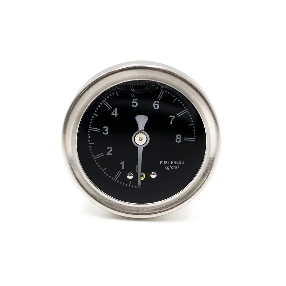 Universal 1/8 NPT Liquid Filled Fuel Press Pressure Gauge Black Face Regulator 0-8 kg/cm²
Universal 1/8 NPT Liquid Filled Fuel Press Pressure Gauge Black Face Regulator 0-8 kg/cm²