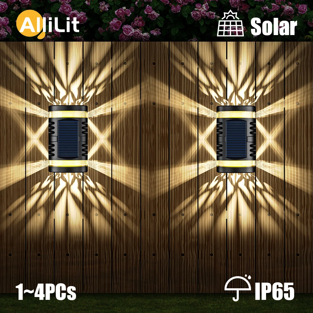 Large Size Solar LED Outdoor Wall Lamp Waterproof Garden Decor Light for Balcony Courtyard Landscape Street Garden Wall Light
Large Size Solar LED Outdoor Wall Lamp Waterproof Garden Decor Light for Balcony Courtyard Landscape Street Garden Wall Light