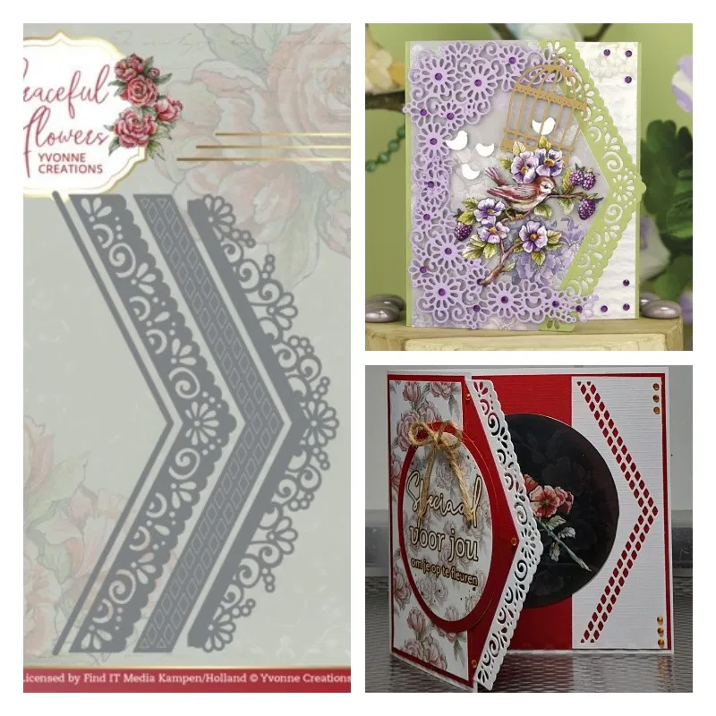 Metal Cutting Dies For DIY Scrapbooking Photo Cutting Die Paper Cards Embossing Decorative Craft New Graceful Borders
Metal Cutting Dies For DIY Scrapbooking Photo Cutting Die Paper Cards Embossing Decorative Craft New Graceful Borders