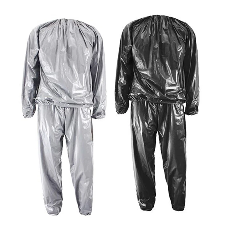 2Pcs Heavy Duty Fitness Weight Loss Sweat Sauna Suit Exercise Gym Anti-Rip 4XL - Black & Silver
2Pcs Heavy Duty Fitness Weight Loss Sweat Sauna Suit Exercise Gym Anti-Rip 4XL - Black & Silver