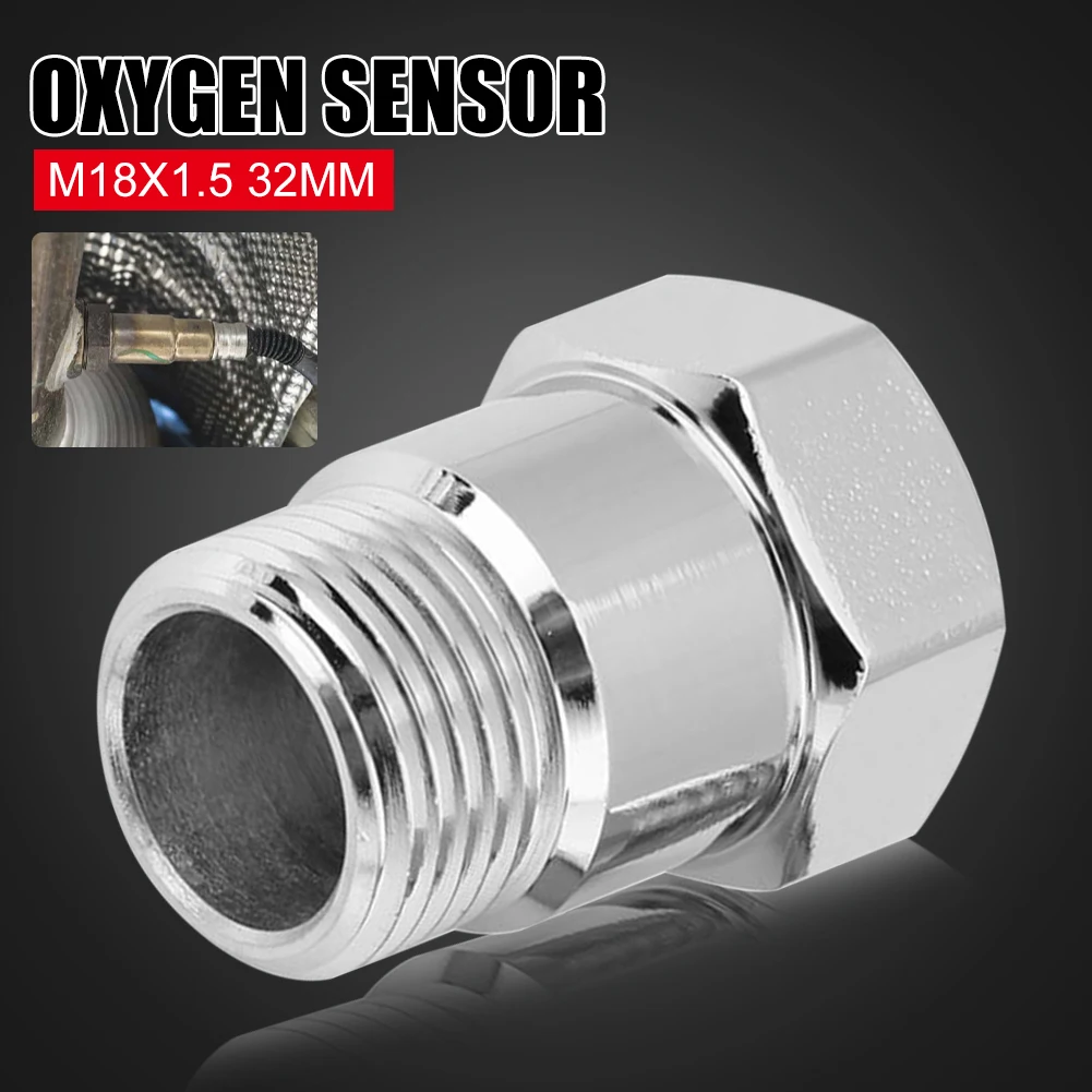4PCS M18x1.5 O2 Oxygen Sensor Extender Spacer 32mm Bung Extension Gasket Adapter Spacer Nickel-Plated Steel Oxygen Sensor Spacer
4PCS M18x1.5 O2 Oxygen Sensor Extender Spacer 32mm Bung Extension Gasket Adapter Spacer Nickel-Plated Steel Oxygen Sensor Spacer