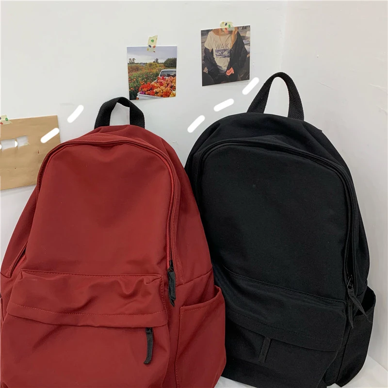 Korean Style Large Capctity Backpack Nylon Solid Color Multifunction Backpack New Fashion Laptop Backpack
Korean Style Large Capctity Backpack Nylon Solid Color Multifunction Backpack New Fashion Laptop Backpack