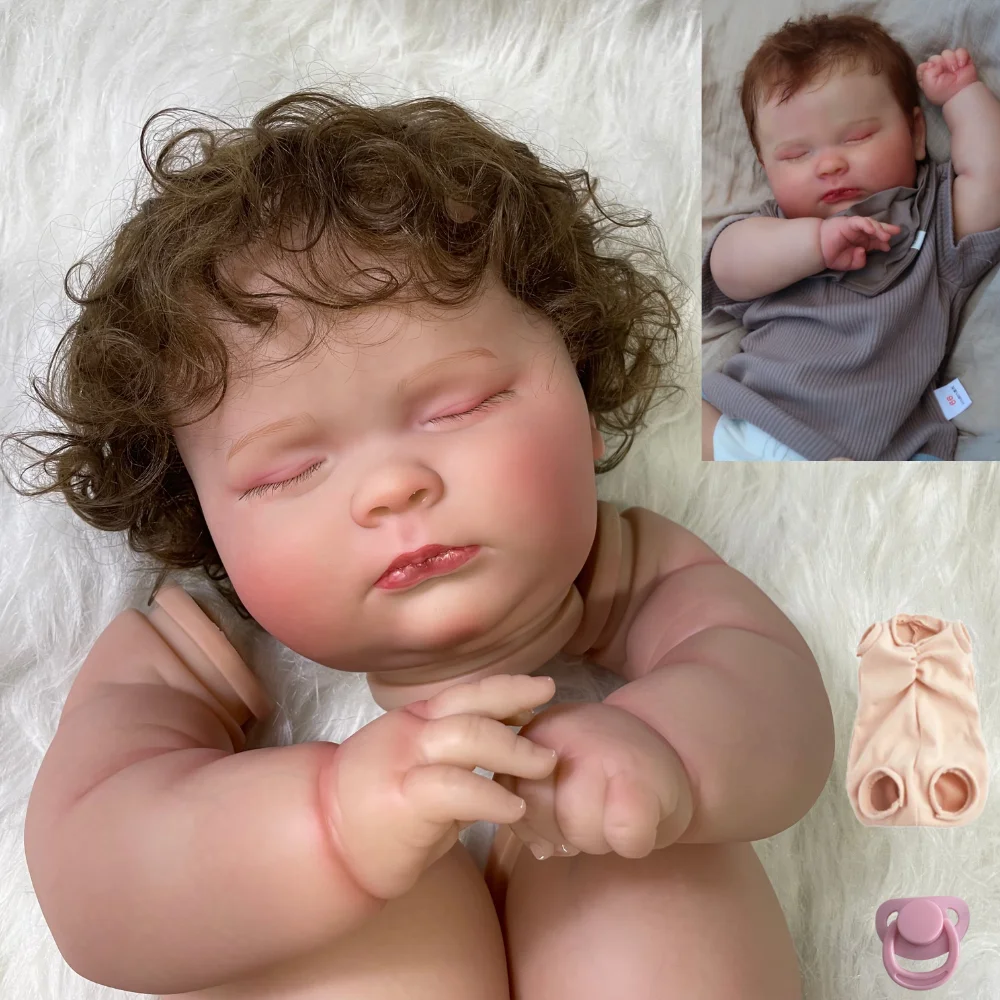 24inch Huge Size Already Painted Reborn Doll Kits Parts 3D Painted Skin Visible Veins Hand-rooted Hair and Cloth Body DIY Toy
24inch Huge Size Already Painted Reborn Doll Kits Parts 3D Painted Skin Visible Veins Hand-rooted Hair and Cloth Body DIY Toy