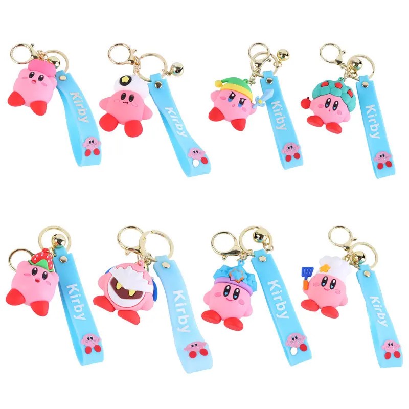 Kawaii 4Inch Cartoon Cute Kirby Key Chain Japanese Fashion Girl Heart Cute Bag Pendant Car Key Pendant Gifts for Children
Kawaii 4Inch Cartoon Cute Kirby Key Chain Japanese Fashion Girl Heart Cute Bag Pendant Car Key Pendant Gifts for Children