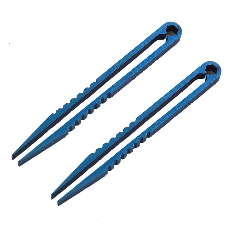 Titanium Alloy Tweezers EDC Mini Portable Tweezers Tools Multifunctional 1 Pair
Titanium Alloy Tweezers EDC Mini Portable Tweezers Tools Multifunctional 1 Pair