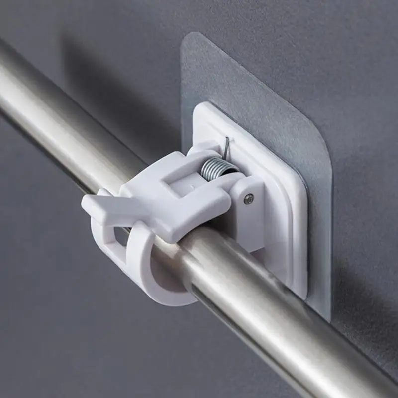 Bathroom Accessories Hooks Hanger Punch-free Hooks Towel Bar Hook Support Plastic Bathroom Organizer Rail Clamps Fixed Rack
Bathroom Accessories Hooks Hanger Punch-free Hooks Towel Bar Hook Support Plastic Bathroom Organizer Rail Clamps Fixed Rack