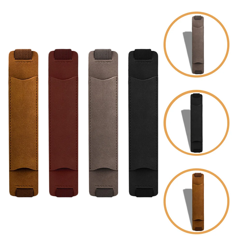 4 Pcs Pen Case Elastic Band Sleeves Single Covers Set Women Holder Notebook Clip Holders Business
4 Pcs Pen Case Elastic Band Sleeves Single Covers Set Women Holder Notebook Clip Holders Business