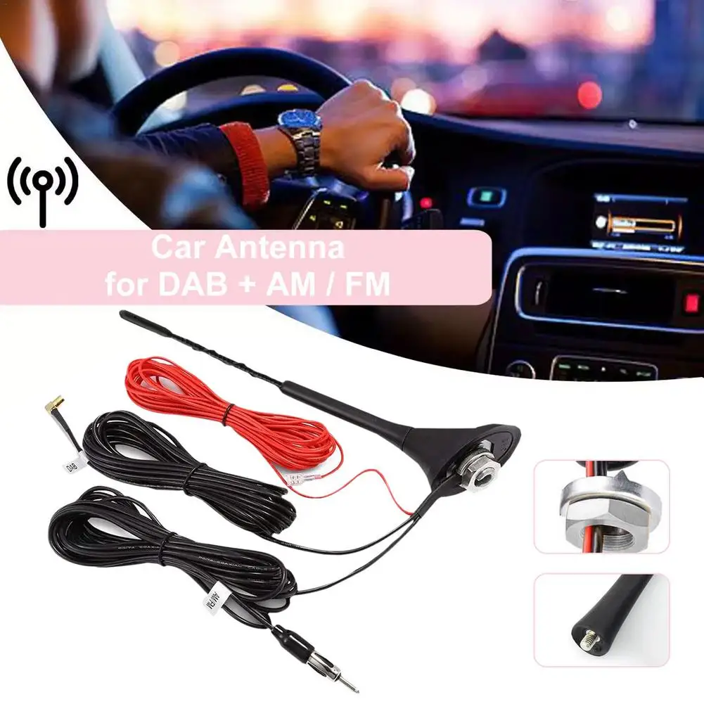 Universal Atenna Aerial Roof Amplifier Auto DAB & AM/FM Signal 1pc 50 Ohm MB/DIN Connection Mast 23cm Radio 12V
Universal Atenna Aerial Roof Amplifier Auto DAB & AM/FM Signal 1pc 50 Ohm MB/DIN Connection Mast 23cm Radio 12V