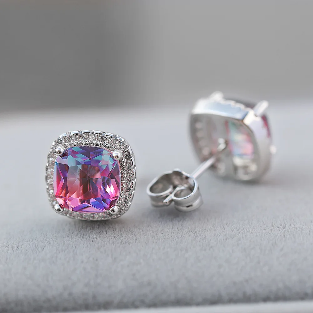 2022 Earrings For Women Korean Fashion Accessories Geometric Colourful Zircon Temperament Popular Gift Bridesmaid Jewelry
2022 Earrings For Women Korean Fashion Accessories Geometric Colourful Zircon Temperament Popular Gift Bridesmaid Jewelry