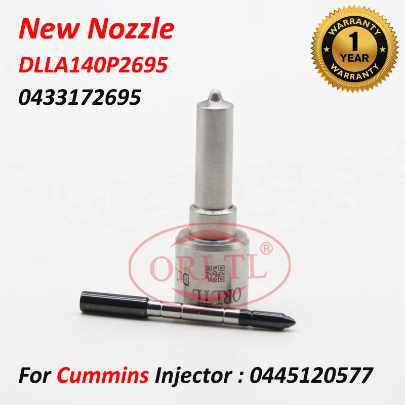 ORLTL Common Rail injector 0445120577 0 445 120 577 Diesel Sprayer DLLA140P2695 0 433 172 695 DLLA 140P 2695 0433172695
ORLTL Common Rail injector 0445120577 0 445 120 577 Diesel Sprayer DLLA140P2695 0 433 172 695 DLLA 140P 2695 0433172695