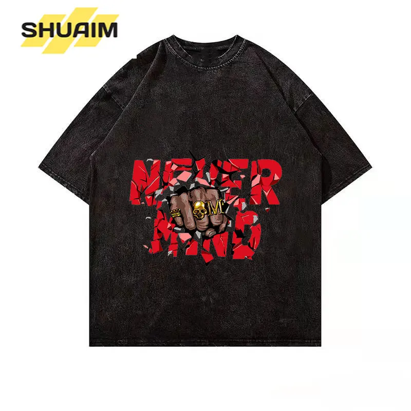 Men Hip Hop Washed T-Shirt Streetwear Fist Printed T Shirt Harajuku Cotton Loose Tees Men 2022 Summer Short Sleeve Tops Clothes
Men Hip Hop Washed T-Shirt Streetwear Fist Printed T Shirt Harajuku Cotton Loose Tees Men 2022 Summer Short Sleeve Tops Clothes