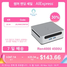 2023 GenMachine 미니 PC, Ren4000, 4500U, 1500MHZ GPU, AMD Ryzen5, 4500U, Windows 10/11, DDR4 지원, 64GB, 3200MHz RAM, WiFi6 NUC, 신제품