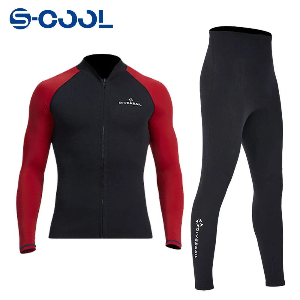 1.5mm Neoprene Wetsuit Scuba Diving Suit Surf Snorkeling Underwater Fishing Spearfishing Kitesurf Equipment for Men Women
1.5mm Neoprene Wetsuit Scuba Diving Suit Surf Snorkeling Underwater Fishing Spearfishing Kitesurf Equipment for Men Women