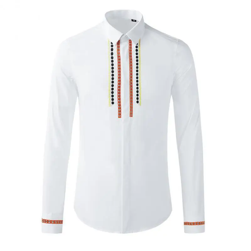 2022 100% Cotton Mens Shirts Luxury Solid Color Long Sleeve White Man Shirts Slim Fit Embroidery Party Mens Dress Shirts 3xl
2022 100% Cotton Mens Shirts Luxury Solid Color Long Sleeve White Man Shirts Slim Fit Embroidery Party Mens Dress Shirts 3xl