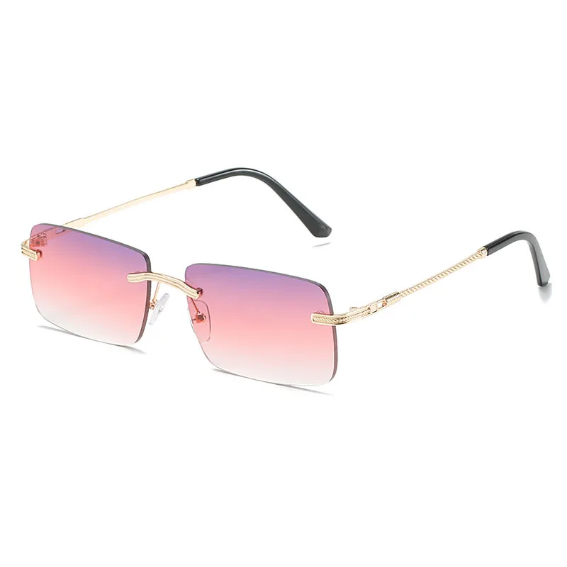 New Fashion Square Rimless Sunglasses Luxury Brand Designer Women Men Small Sun Glasses UV400 Shades Eyewear Oculos de sol
New Fashion Square Rimless Sunglasses Luxury Brand Designer Women Men Small Sun Glasses UV400 Shades Eyewear Oculos de sol
