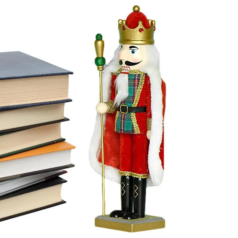 Nutcracker Christmas Decor Wooden Nutcracker Puppet With Red Cape German Christmas Festive Collectible Figures For Indoor
Nutcracker Christmas Decor Wooden Nutcracker Puppet With Red Cape German Christmas Festive Collectible Figures For Indoor