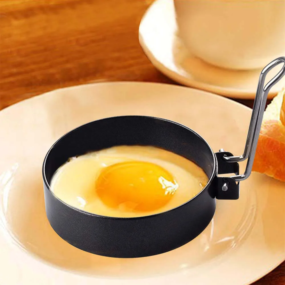 1/2pcs Stainless Steel Fried Egg Shaper Pancake Form Egg Pancake Ring Maker Round Egg Mould Omelette Form Nonstick Cooking Tools
1/2pcs Stainless Steel Fried Egg Shaper Pancake Form Egg Pancake Ring Maker Round Egg Mould Omelette Form Nonstick Cooking Tools