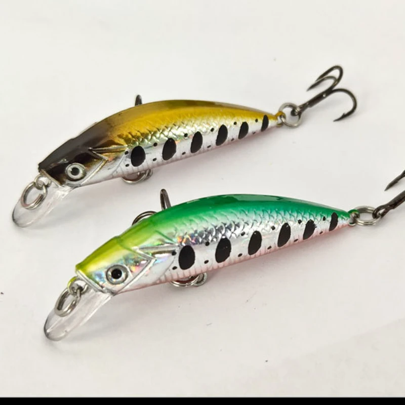 60mm 6g Sinking Minnow Artificial Bait for Trout Bass Fishing Wobbler Laser Hard Long Cast Fishing Lure
60mm 6g Sinking Minnow Artificial Bait for Trout Bass Fishing Wobbler Laser Hard Long Cast Fishing Lure