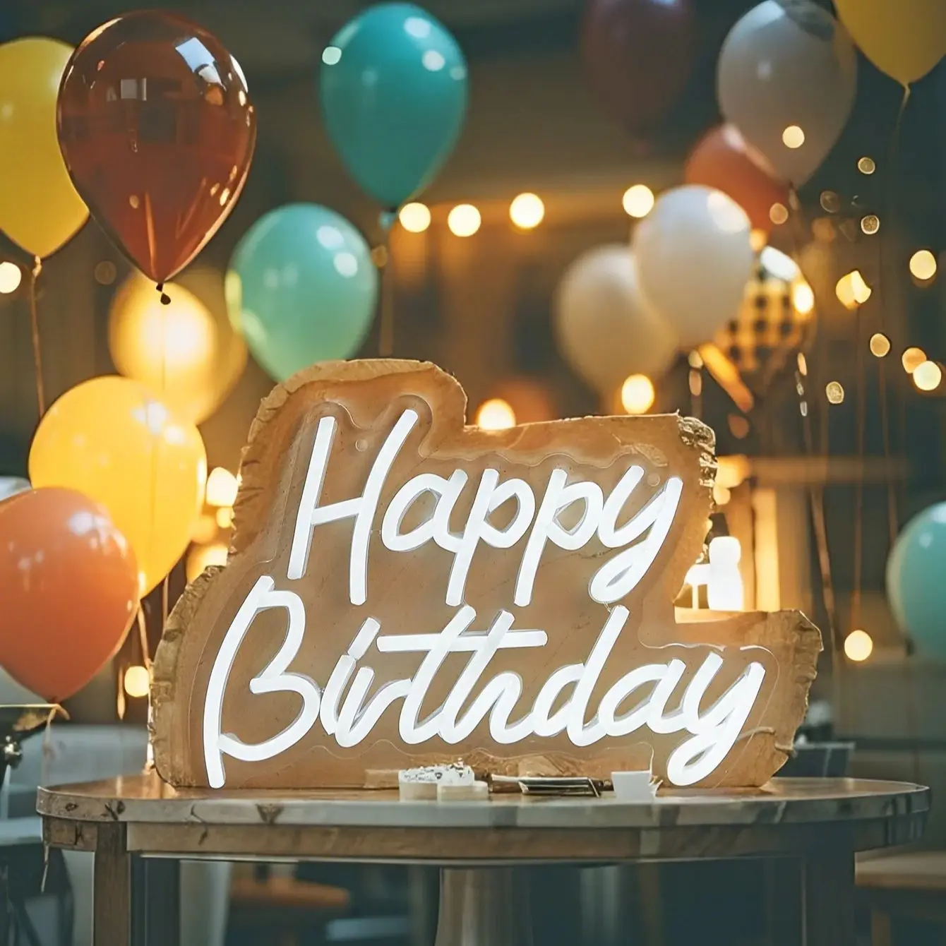 Неоновая вывеска Chi-buy "Happy Birthday"
Неоновая вывеска Chi-buy "Happy Birthday"