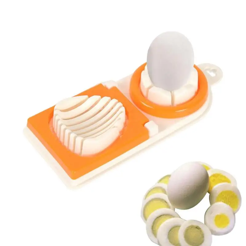 

Boiled Egg Slicer Cutter Strawberry Slicer Multipurpose Stainless Steel Slicer Dicer for Soft Fruit Mushroom Chicken Duck Eggs