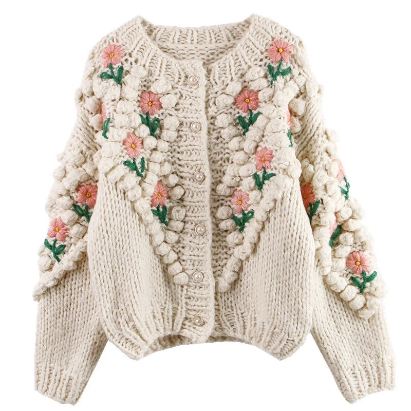 Handmade crochet sweater cardigan new lady style single breasted woolen sweater coat in autumn and winter of 2019
Handmade crochet sweater cardigan new lady style single breasted woolen sweater coat in autumn and winter of 2019